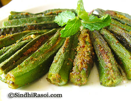 stuffed okra _dhaas bhindi