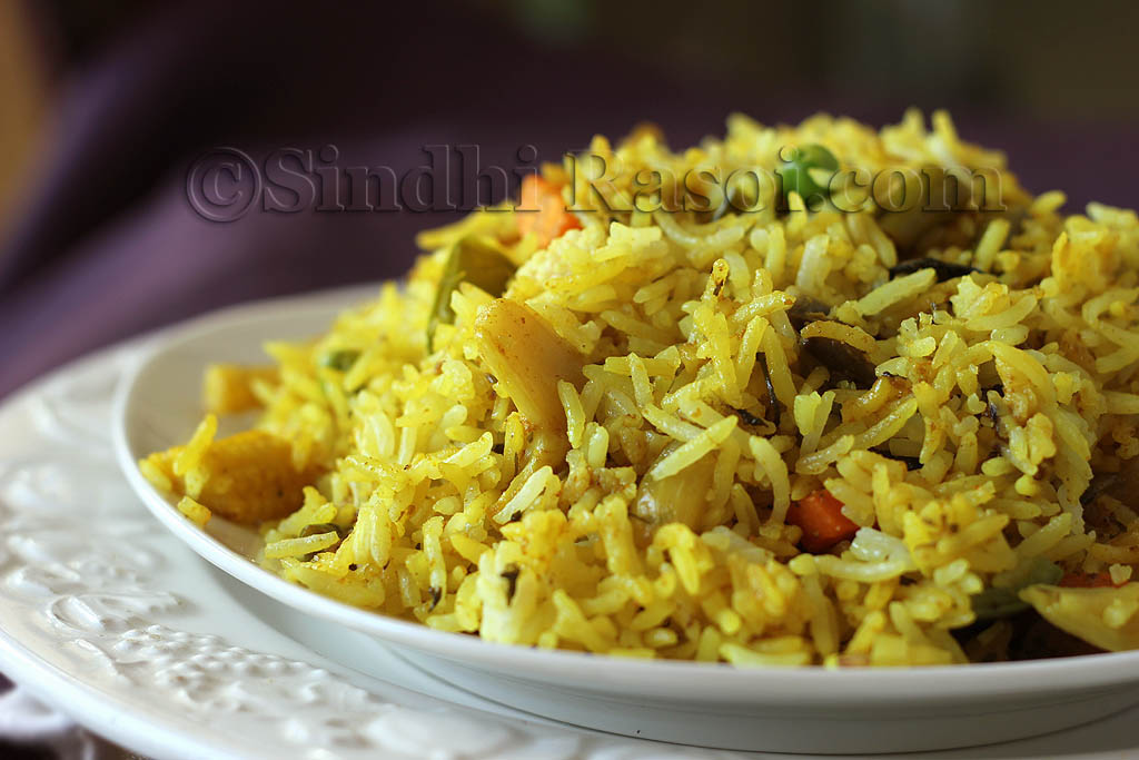 vegetable pualo recipe