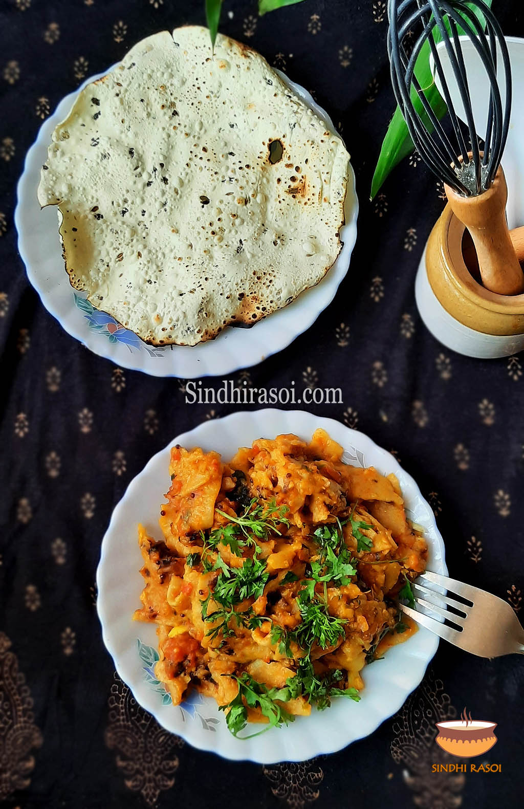 Seyal Maani from leftover roti